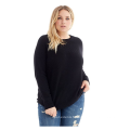 PK18A75HX Pull 100% Cachemire surdimensionné pour femmes